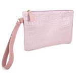 Bolsa Feminina Carteiro De Mão Festa Clutch Rosa Zuí Brasil 