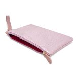 Bolsa Feminina Carteiro De Mão Festa Clutch Rosa Zuí Brasil 