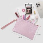 Bolsa Feminina Carteiro De Mão Festa Clutch Rosa Zuí Brasil 