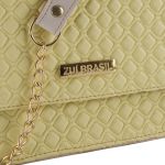 Bolsa Feminina Pequena Petit Alça De Corrente Amarela - Zuí Brasil