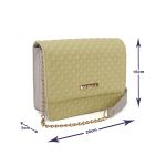 Bolsa Feminina Pequena Petit Alça De Corrente Amarela - Zuí Brasil