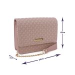 Bolsa Feminina Pequena Petit Alça De Corrente Nude - Zuí Brasil 