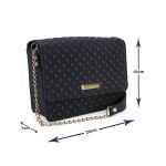 Bolsa Feminina Pequena Petit Alça De Corrente Preta - Zuí Brasil