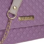 Bolsa Feminina Pequena Petit Alça De Corrente Lilás - Zuí Brasil 