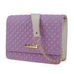 Bolsa Feminina Pequena Petit Alça De Corrente Lilás - Zuí Brasil 