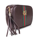 Bolsa Transversal Quadrada Soho Marrom Zuí Brasil