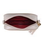 Bolsa Transversal Quadrada Soho Off White Zuí Brasil 