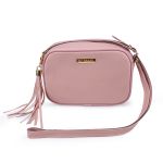 Bolsa Zuí Brasil Transversal Quadrada Relax Rosa