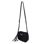 Bolsa Zuí Brasil Transversal Quadrada Relax Preto 