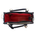 Bolsa Feminina Stachel Loren Zuí Brasil Transversal De Mão Preta