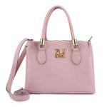Bolsa Feminina Stachel Loren Zuí Brasil Transversal De Mão Rosa