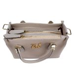 Bolsa Feminina Stachel Loren Zuí Brasil Transversal De Mão Off White