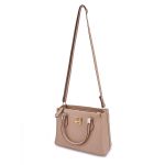 Bolsa Feminina Stachel Loren Zuí Brasil Transversal De Mão Nude