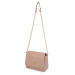 Bolsa Flap Croco Nude Zuí Brasil Nova Coleção