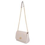 Bolsa Flap Croco Off White Zuí Brasil Nova Coleção