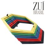 Kit Funcional Aro Hexagonal Circuito Agilidade Argola 08 Pç Zuí Brasil