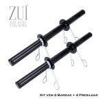 Barra Body Pump 40m 2 un Treino Musculação Zuí Brasil 