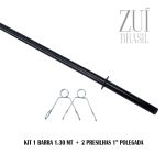 Barra Body Pump 1.30m Treino Musculação Zuí Brasil