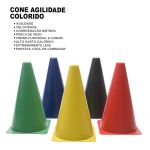 Kit 10 Cones Agilidade Treino 