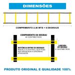 Kit Treino Corda de Pular + 10 Cones + 10 Pratos + Escada Agilidade + Roda Abdominal Zuí Brasil