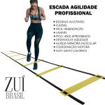 Escada De Agilidade Treino Funcional 10 Degraus PVC - Zuí Brasil 