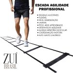 Escada De Agilidade Treino Funcional 10 Degraus PVC - Zuí Brasil 
