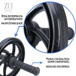 Kit Treino Corda de Pular + 10 Cones + 10 Pratos + Escada Agilidade + Roda Abdominal Zuí Brasil