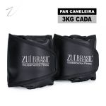 Peso Caneleira 3 Kg Para Treino Fitness (o Par) - Tornozeleira Zuí Brasil