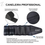 Kit Colchonete Academia e Peso Caneleira 5 Kg Para Treino (o Par) - Zuí Brasil