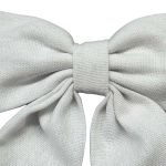 Laço de Cabelo Adulto Infantil Grande Luxo Boneca Prendedor Presilha Branco
