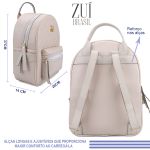 Mochila Grande Matelassê Off White Zuí Brasil 