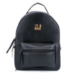 Mochila Couro Ecológico Preta Zuí Brasil