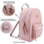 Mochila Grande Matelassê Rosa Zuí Brasil