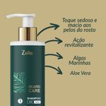 SHAMPOO PARA BARBA BEARD CARE ZULLU 120 ML
