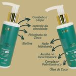 Kit Zullu para Cabelo – Shampoo Anticaspa e Condicionador Hidra Force