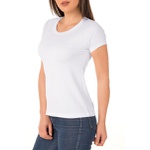 Camiseta Feminina Lisa - Branca