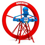 Bomba Rochfer | Msg-70d Com Roda Dágua 1,90 x 0,25m + Suporte