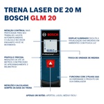 TRENA A LASER 20MT (GLM20) - BOSCH