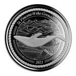 St.Vincent and Grenadines 2021- Whale Ag 999 1 oz
