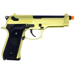Pistola Airsoft GBB WE M92-SER STANDARD GOLD