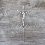 Crucifixo de Parede Estilizado -Prata 15x25 (ref 16)