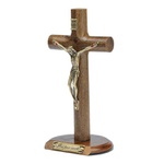 Crucifixo de Mesa Cilíndrica 17 cm- Foi por você