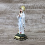 Imagem resina - Nossa Senhora de Lourdes 15 cm