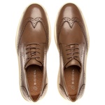 Sapato Casual Oxford Hightech Capuccino