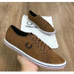 Sapatênis Fred Perry - Marrom✅