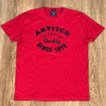 Camiseta Abercrombie Vermelho