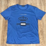 Camiseta Dolce G Azul Cinzento