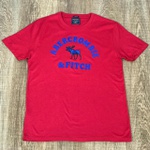 Camiseta Abercrombie vermelho Bombeiro