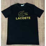 Camiseta LCT Preto Detalhe Ouro