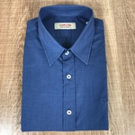 Camisa Manga curta OSK Cinza Azulado